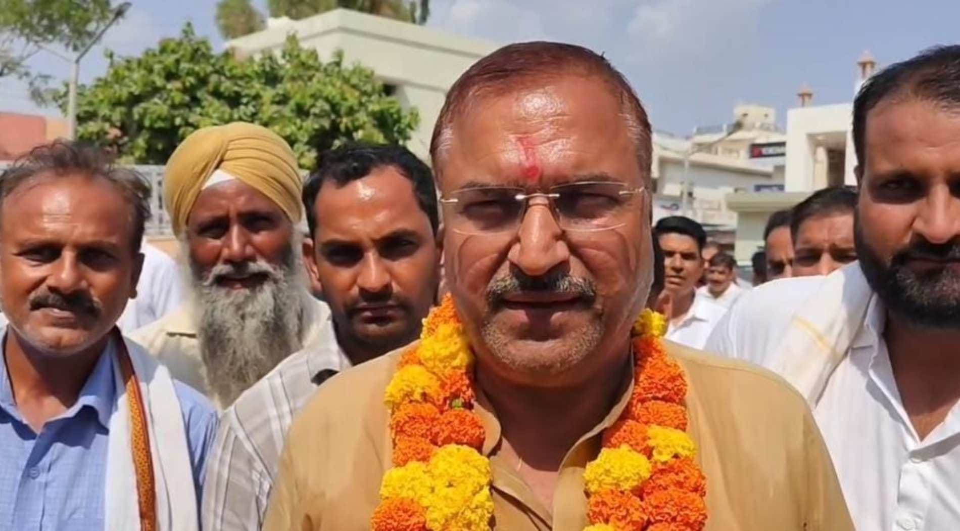 श्रीविजयनगर में कांग्रेस के सुशील मिड्ढा 5 वोट से विजयी