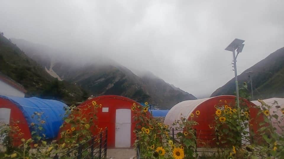 धारचूला के व्यास घाटी में शुरू हुई शीतकाल की पहली बफबारी।