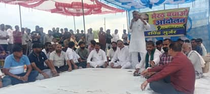 Colony Developers and Property Buyers Begin Indefinite Protest in Uldepur After Supreme Court Order