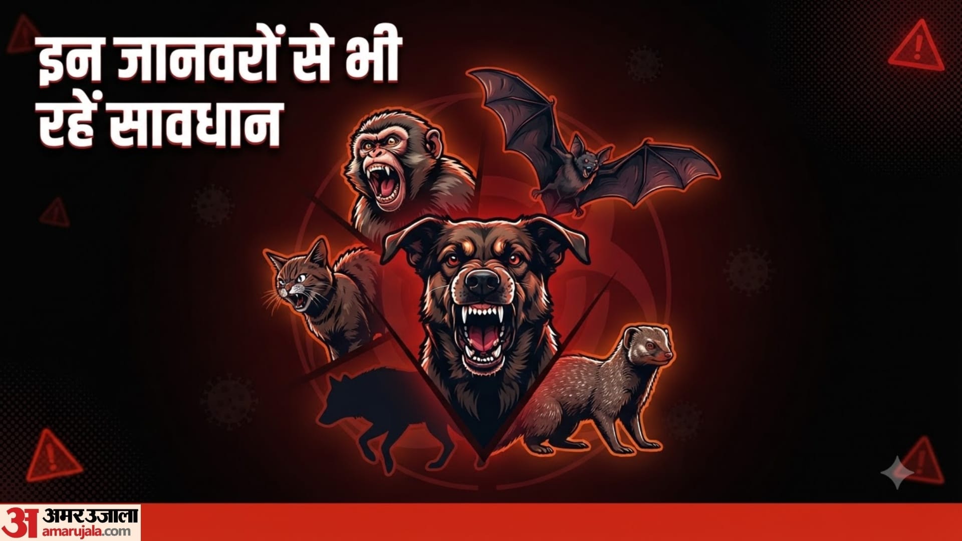 कुत्ते के अलावा किन जानवरों से फैल सकता है रेबीज?
