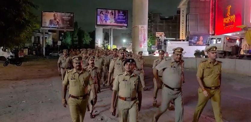 Agra Police Conduct Late-Night Mock Drill Ahead of Festivals to Test Security Preparedness