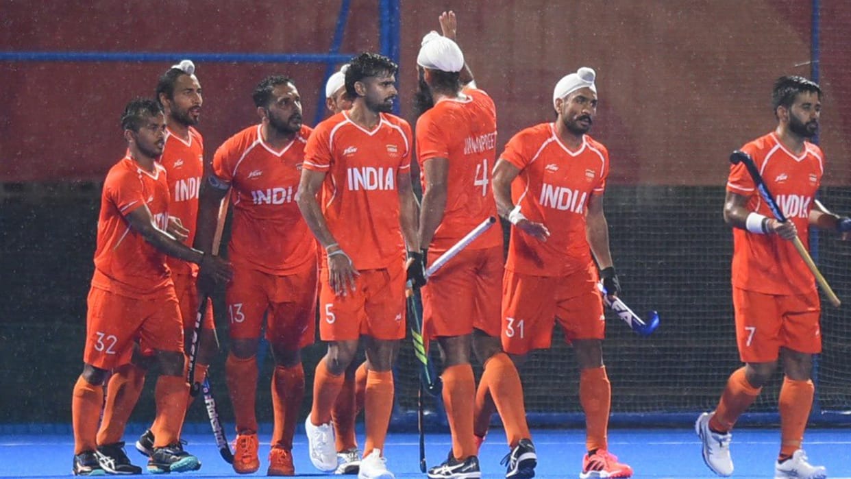 Defending champions India advanced to the semifinals of the Asian Games men's hockey defeating Japan
