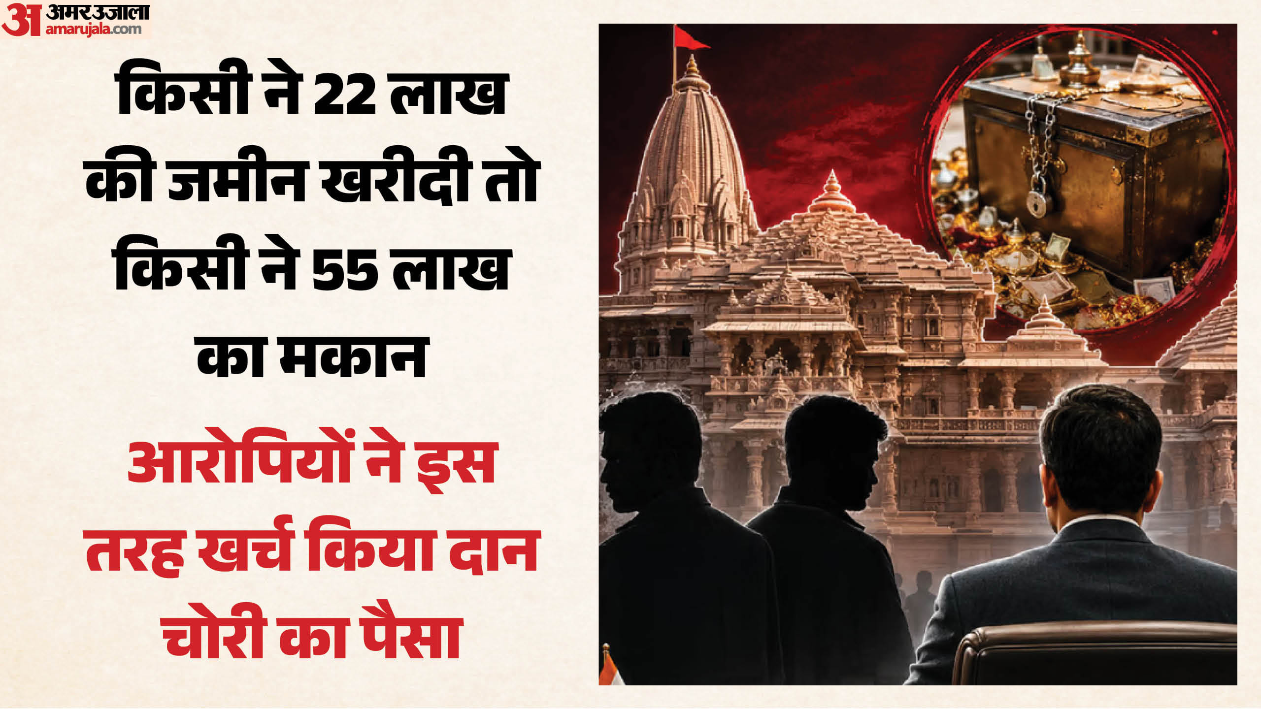 Ayodhya: Offering funds used for everything from land, houses, and cars to wedding expenses.