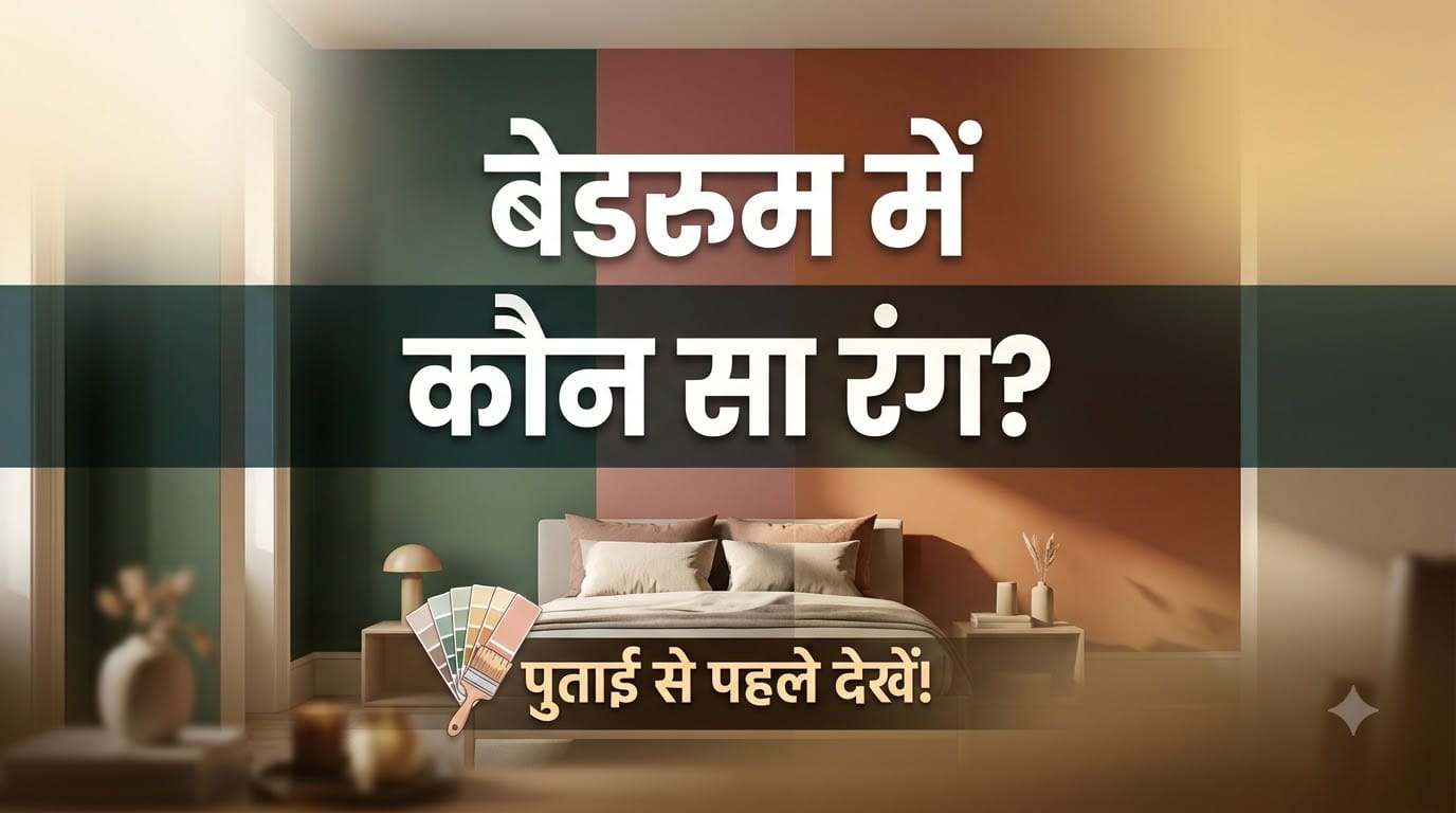बेडरूम की दीवारों के लिए कलर काॅम्बिनेशन
