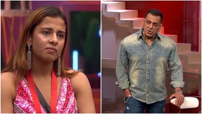 Salman khan Bash Manoj Tiwari Daughter Rhiti Tiwari In Bigg Boss Weekend Ka Vaar Praise Qazi And Uditi