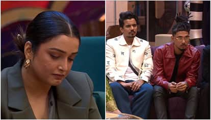 Salman khan Bash Manoj Tiwari Daughter Rhiti Tiwari In Bigg Boss Weekend Ka Vaar Praise Qazi And Uditi