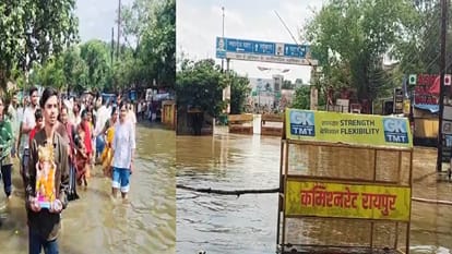 महादेवघाट पुल जलमग्न