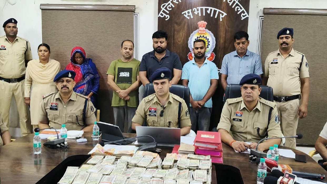 Human trafficking gang busted, five arrested; Rs 1.48 crore seized in Mahasamund