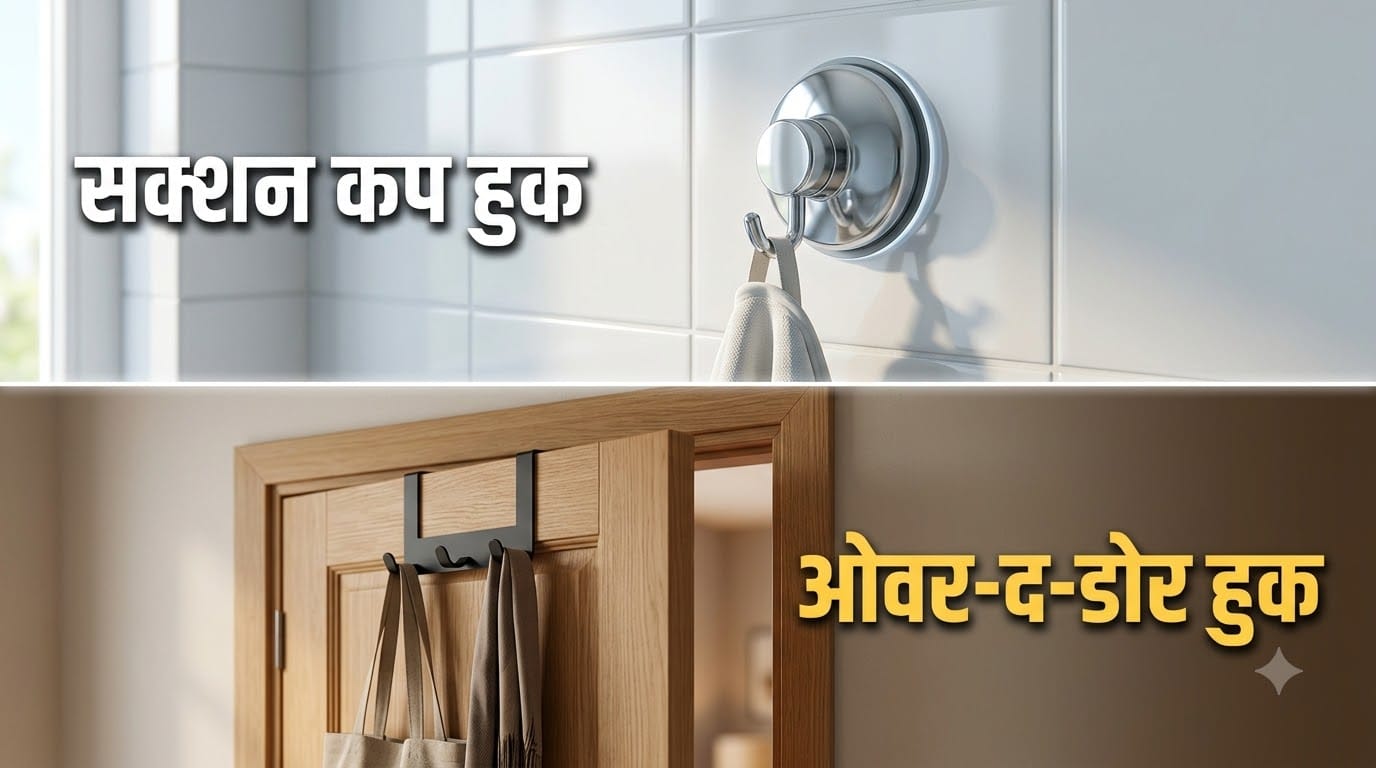 How to Hang Hooks Without Drilling Holes in the Wall: 7 Easy Ideas