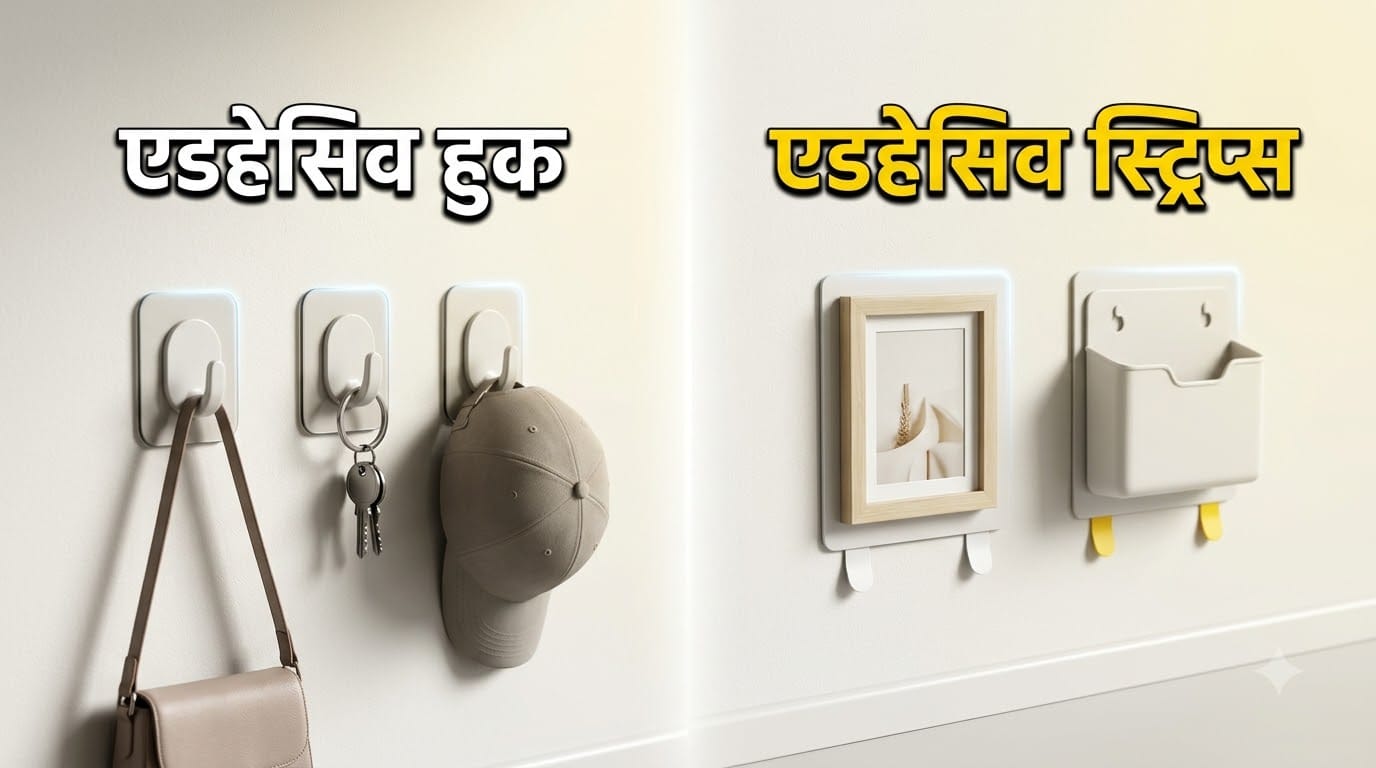 How to Hang Hooks Without Drilling Holes in the Wall: 7 Easy Ideas