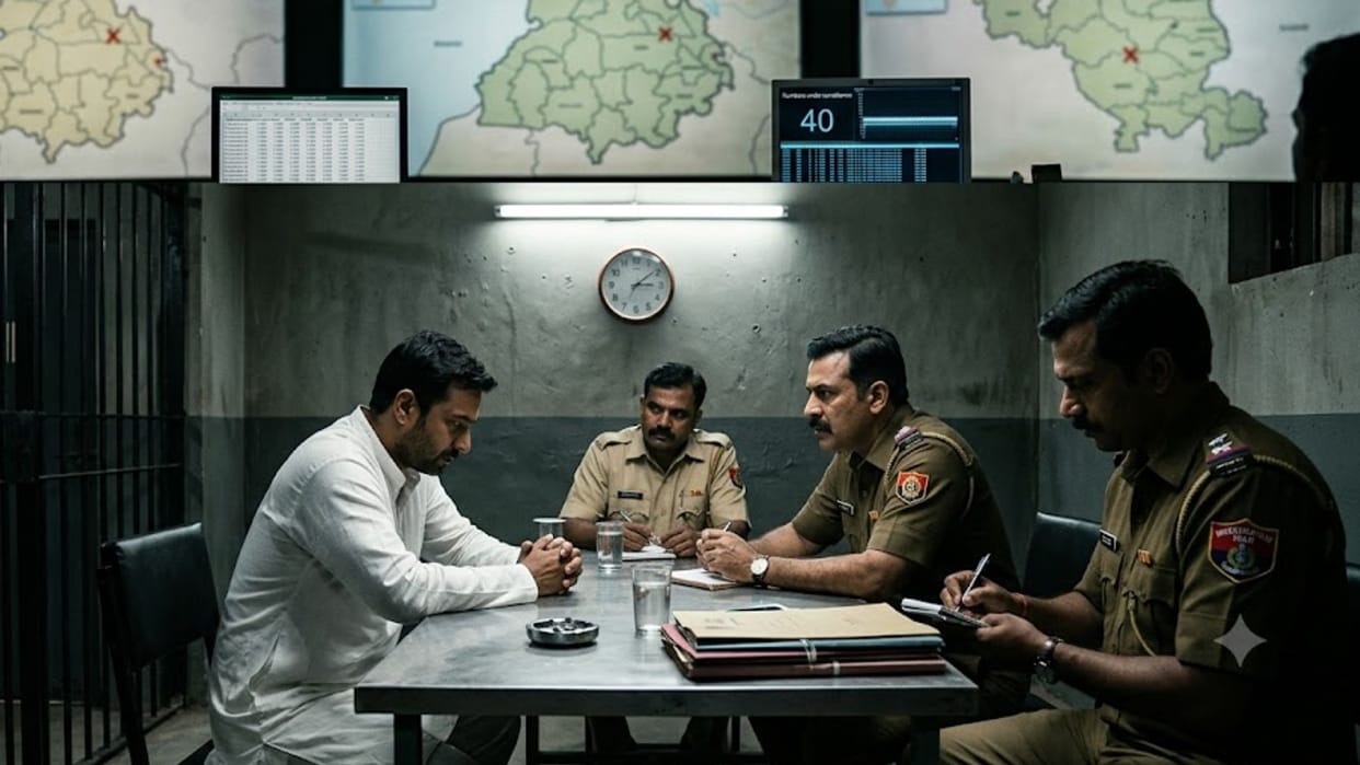 Raids in three districts, questioning on Number 40 surveillance, interrogation lasted three hours in jail