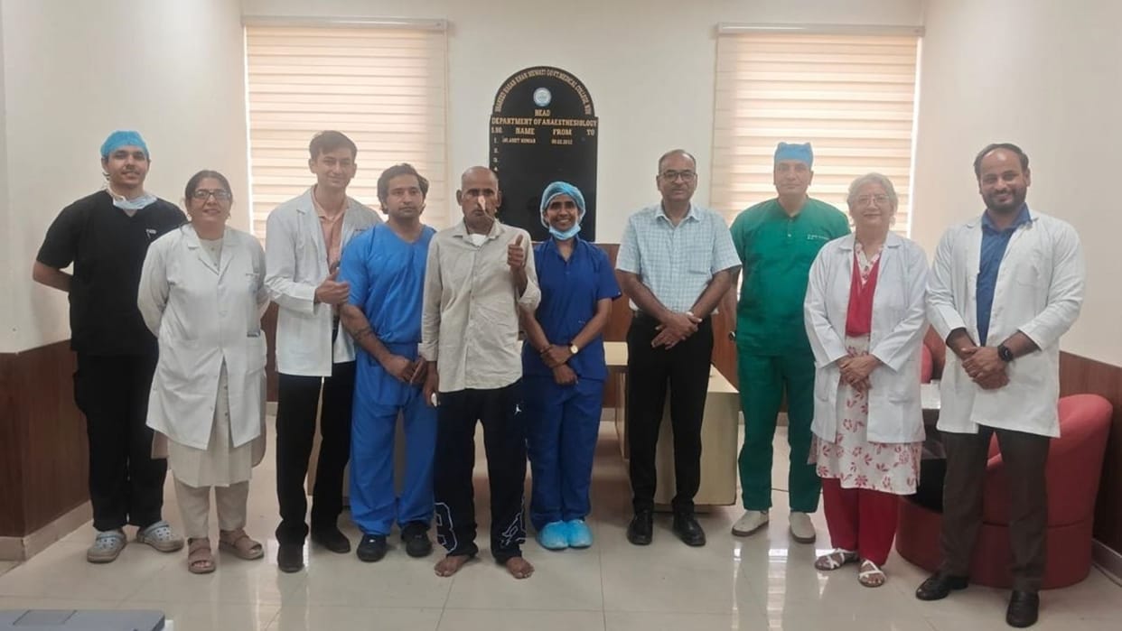 Complex 12-hour surgery successful at SHKM Medical College in Nuh