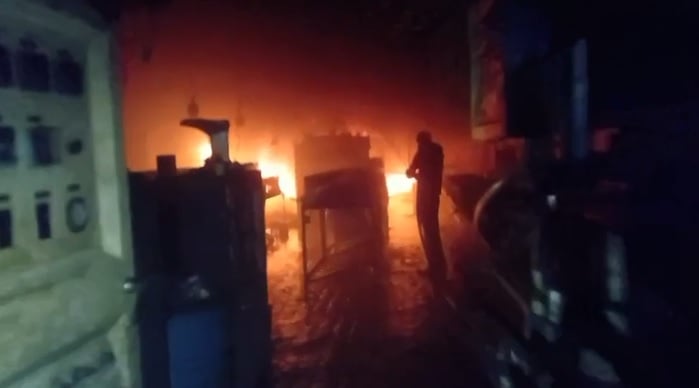 kanpur fire accident