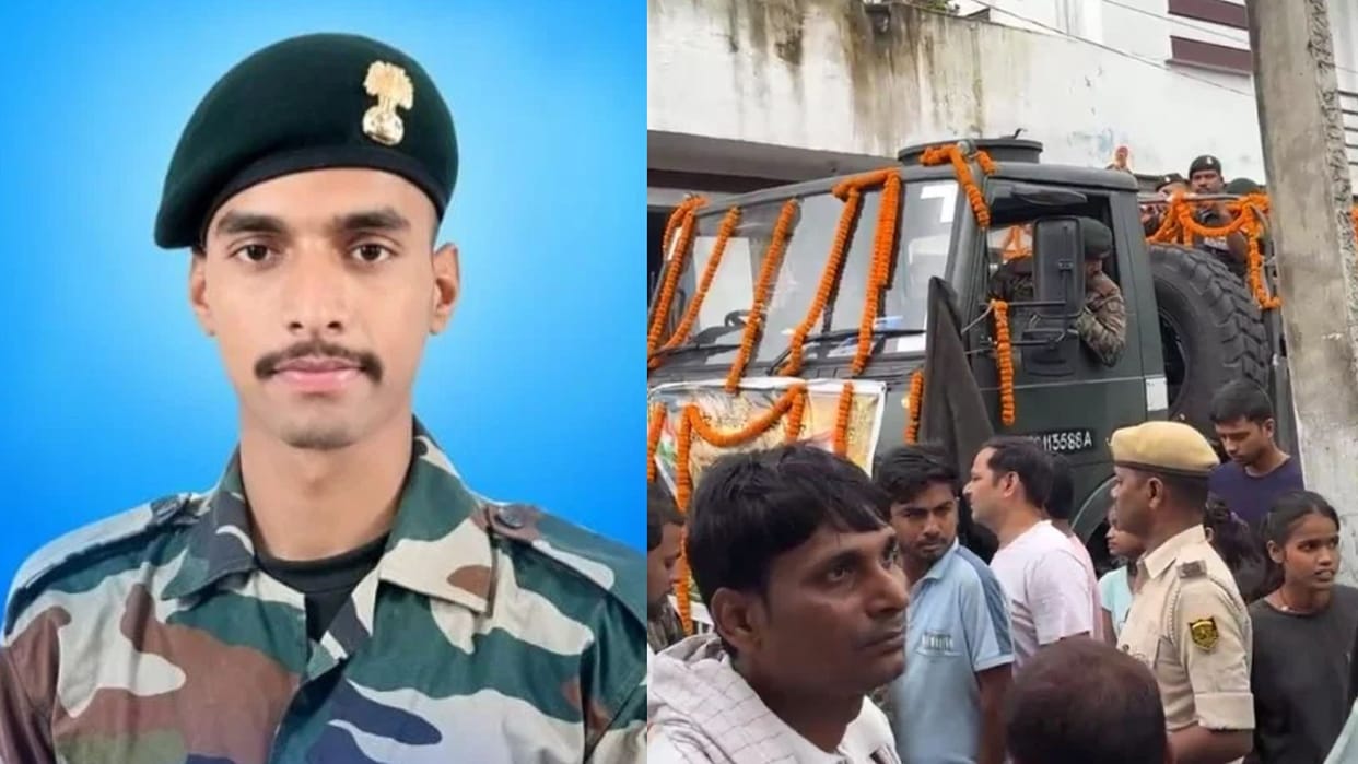 Agniveer Aditya Body Recovered from Debris in Arunachal Pradesh Last Rites Performed with Full Military Honors