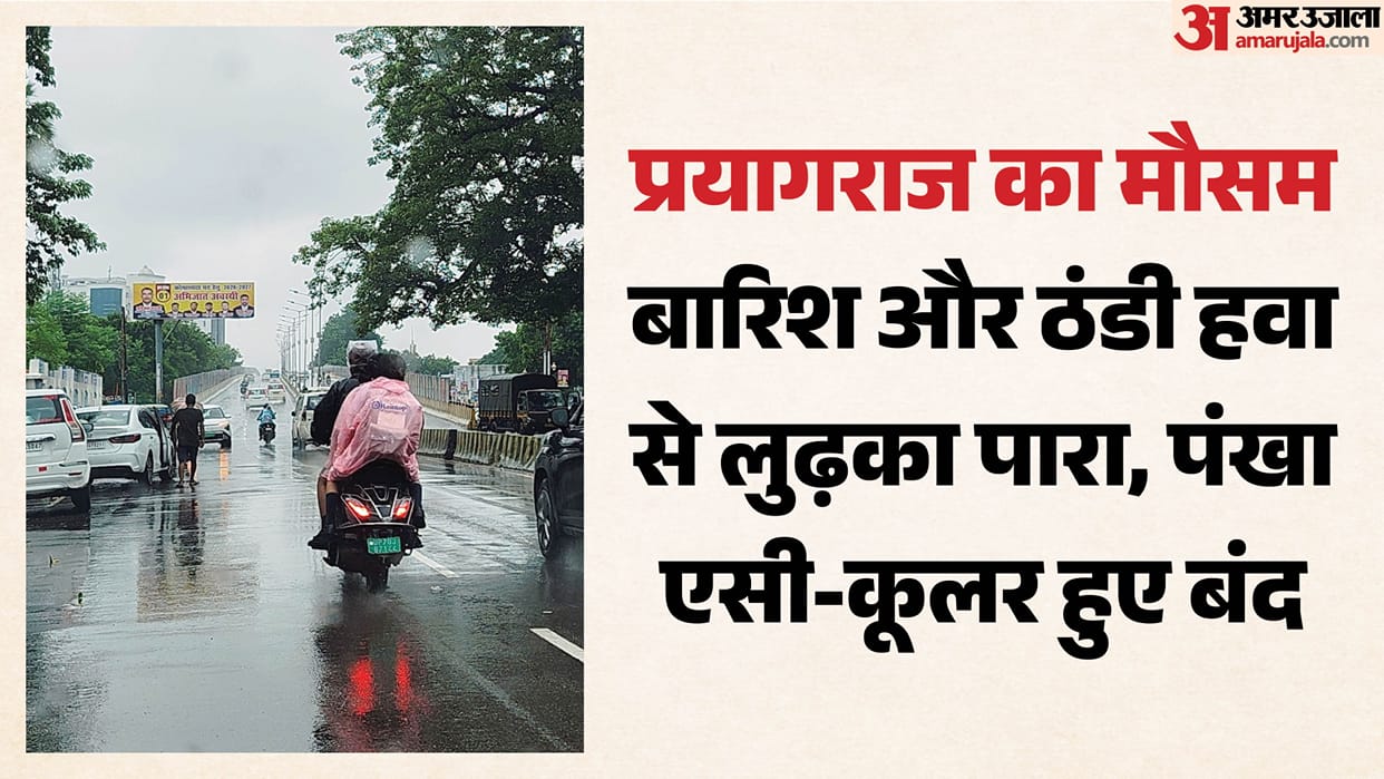 Prayagraj Cyclone Effect: Temperature Drops 10 Degrees, Heavy Rain Expected Tomorrow