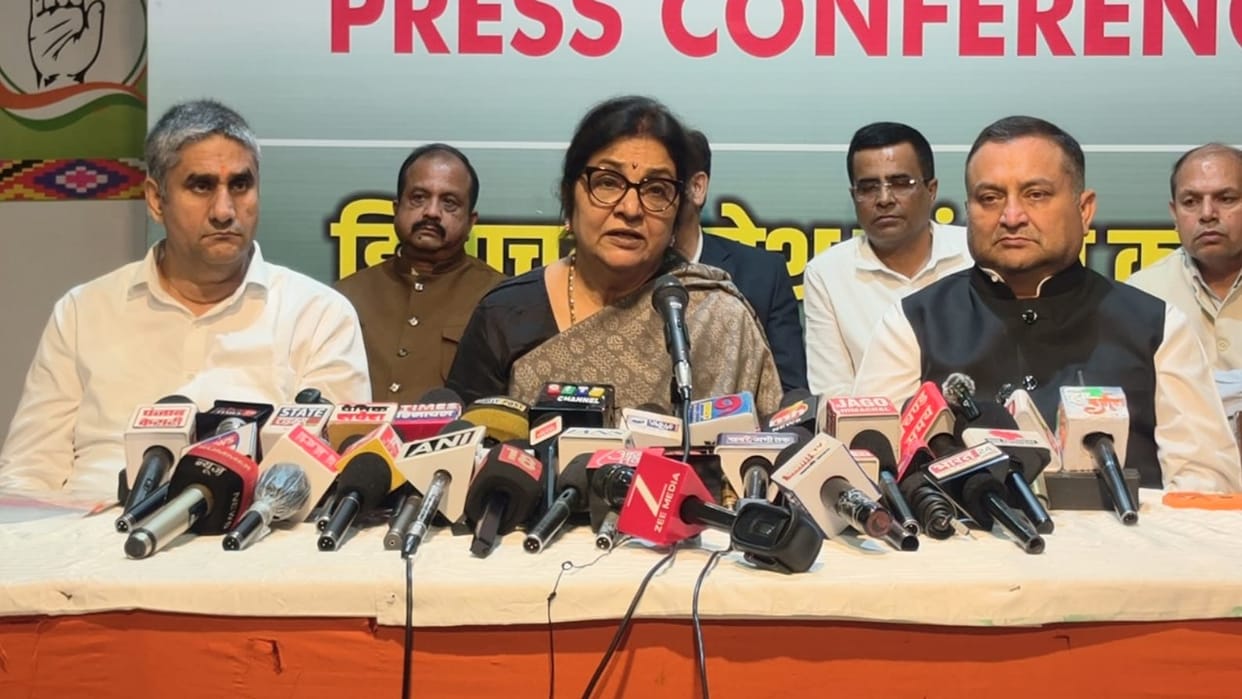 HP Congress: Rajni Patil stated that the BJP has wiped out 10 percent of the vote share through SIR