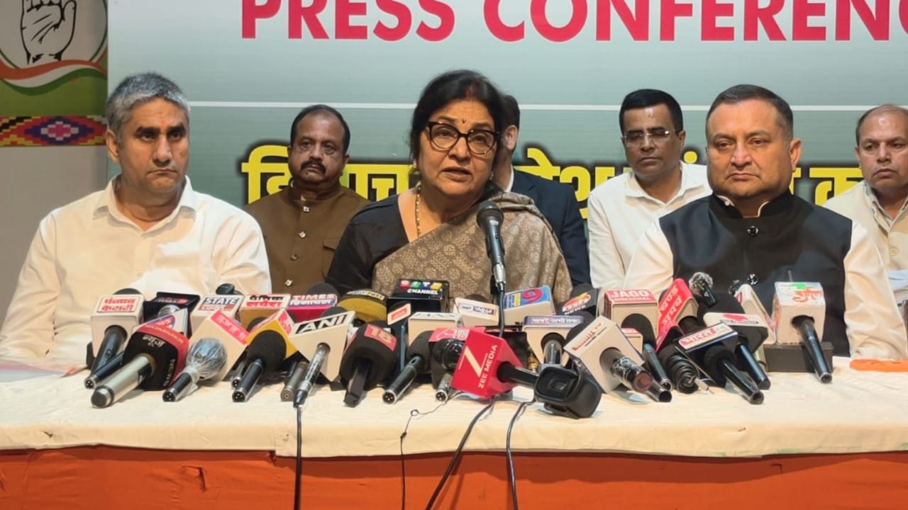 हिमाचल प्रदेश प्रभारी रजनी पाटिल।
