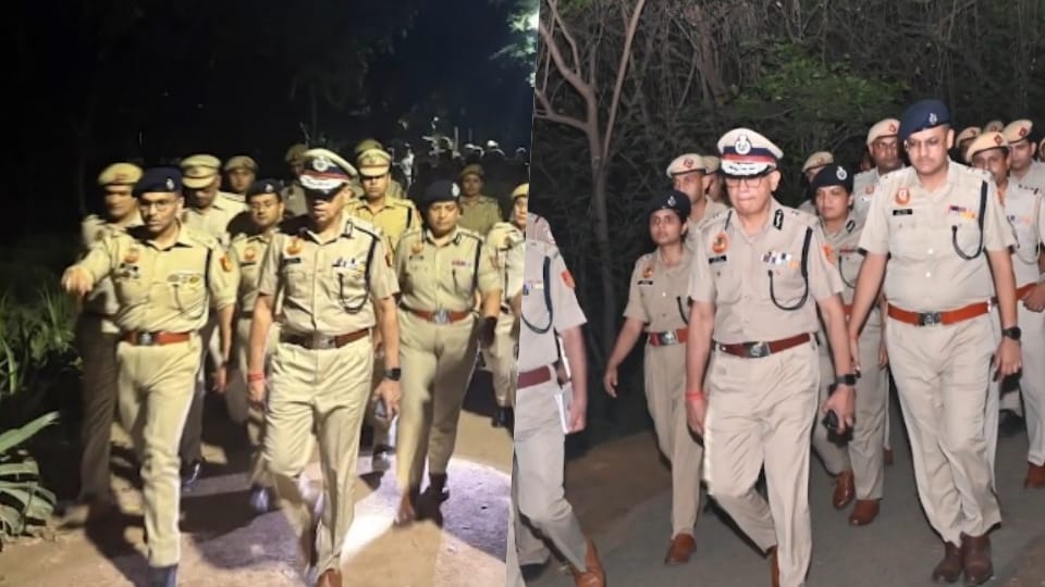 रात में जहांपनाह पार्क पहुंचे पुलिस कमिश्नर, परखी सुरक्षा व्यवस्था