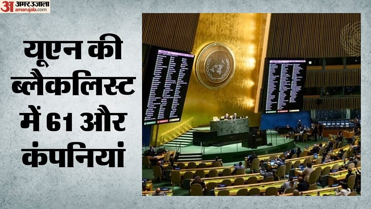 फलस्तीनियों के अधिकारों को लेकर यूएन सख्त: 61 कंपनियों को ब्लैकलिस्ट में डाला, इस्राइल से है इनके संबंध