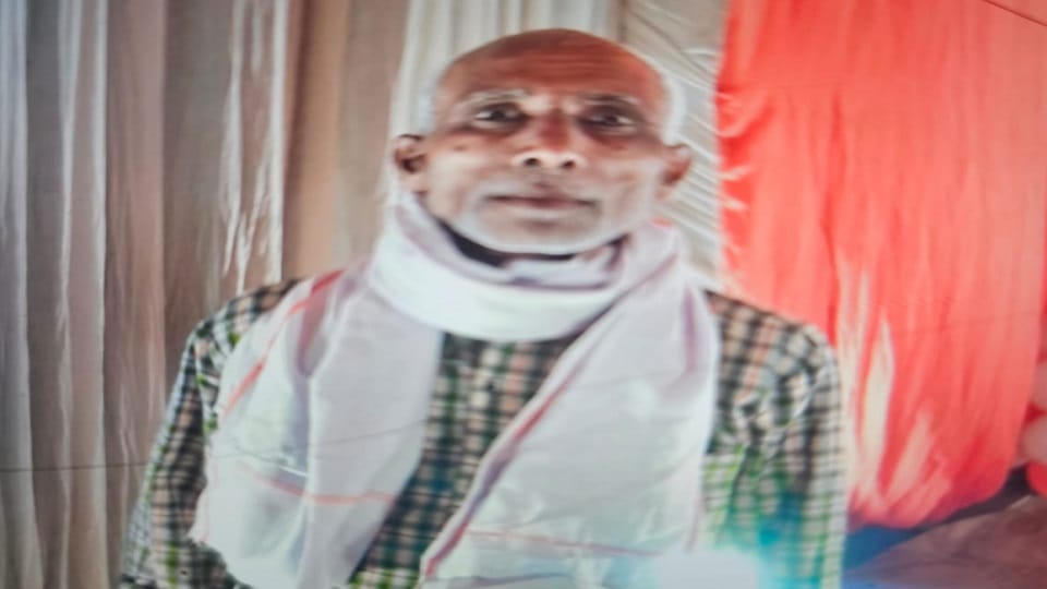 सड़क हादसे में बुजुर्ग की मौत