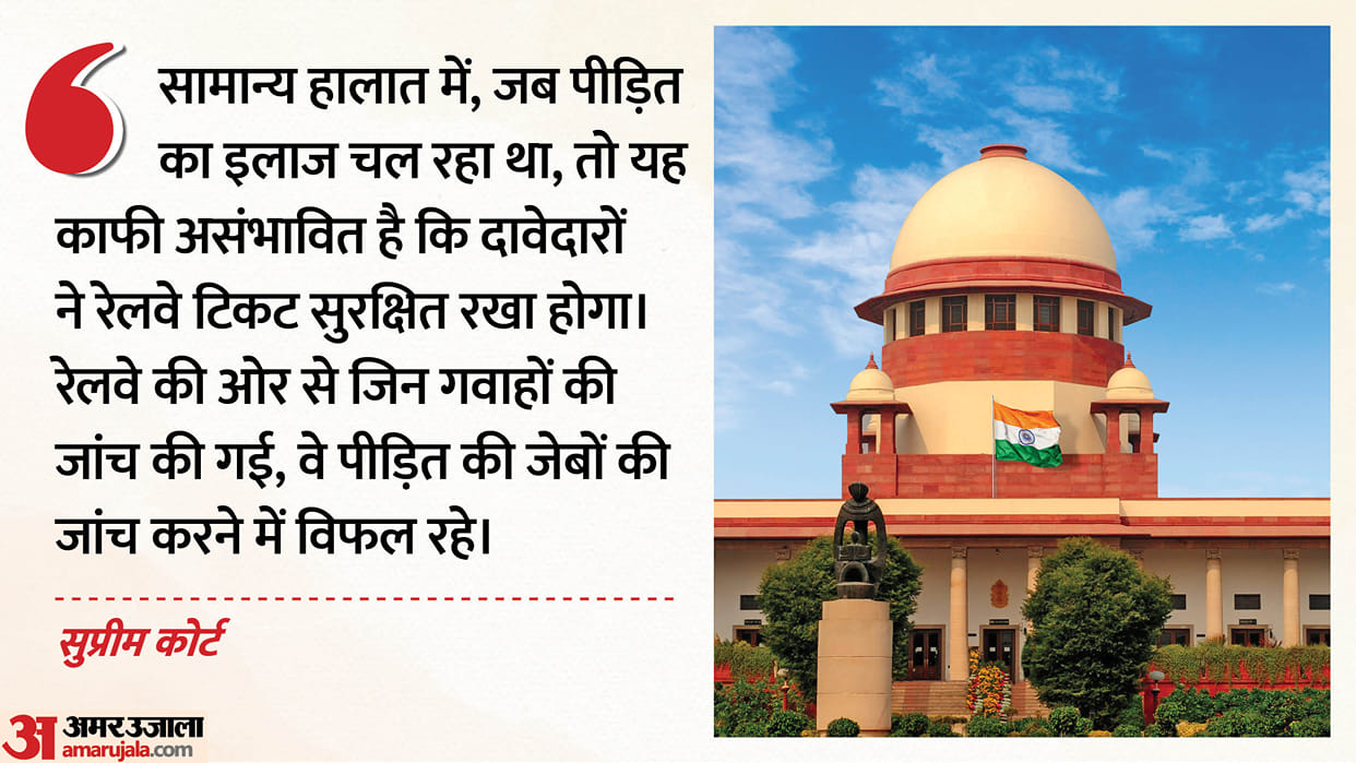 supreme-court-train-ticket-not-recovered-compensation-claim-deceased-passenger-8-lakh