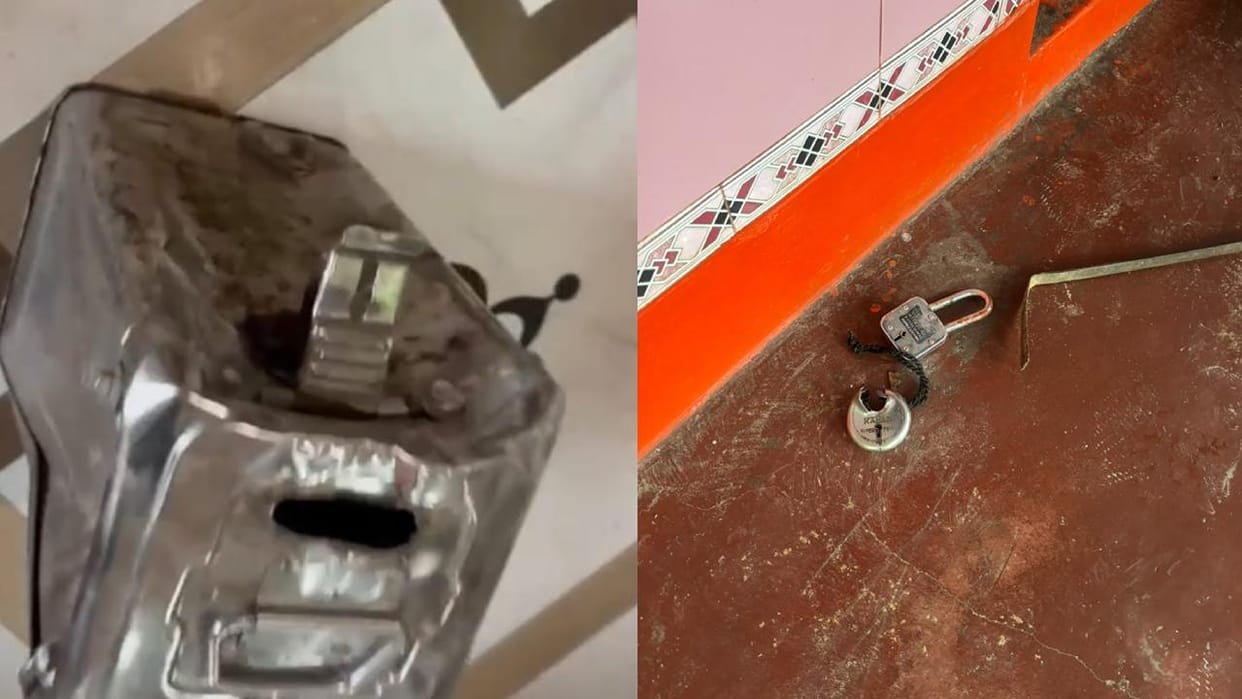 Jhansi: Temples targeted by thieves in Babina; panic ensues after thefts at two locations in a single night