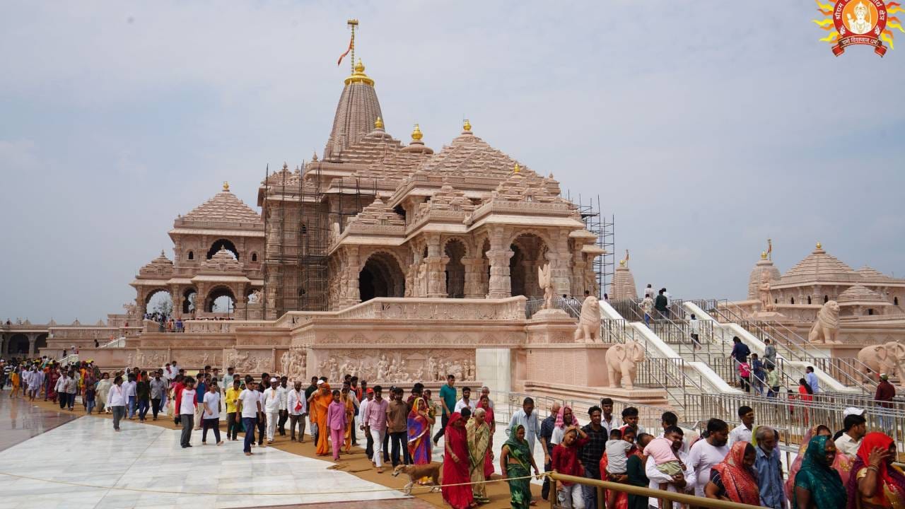 अयोध्या का राम मंदिर।