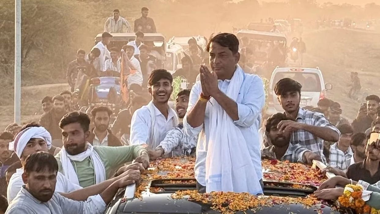 Rajasthan Politics Naresh Meena Sets Sight on 2028 Assembly Elections Hails Panchayat Polls as Test
