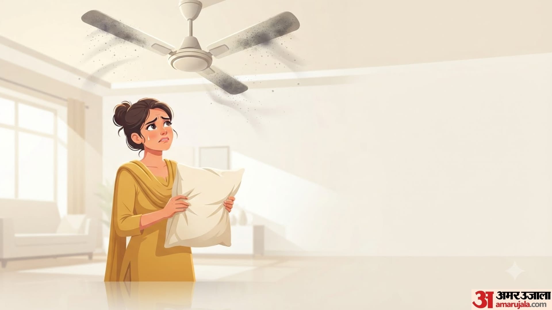 How To Clean Ceiling Fan full guide in hindi short height wale ceiling fan kaise saaf karen