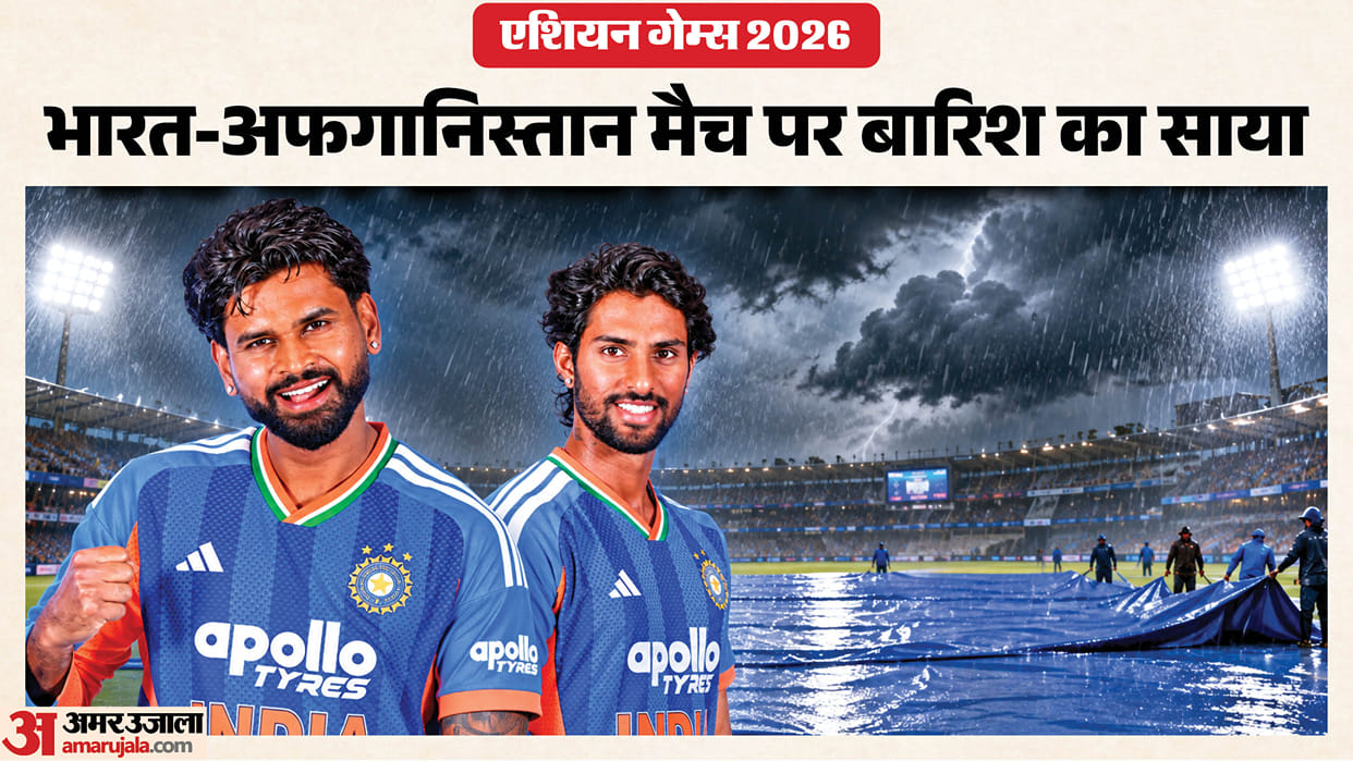 India Vs Afghansitan Asian Games Quarter final match playing 11 probable, Live streaming and weather report