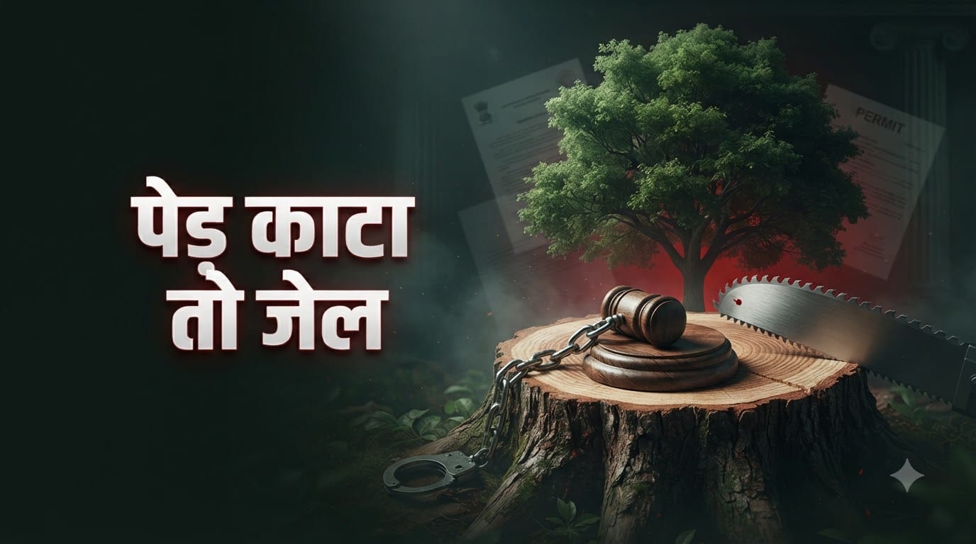 क्या पेड़ काटने पर जेल हो सकती है?