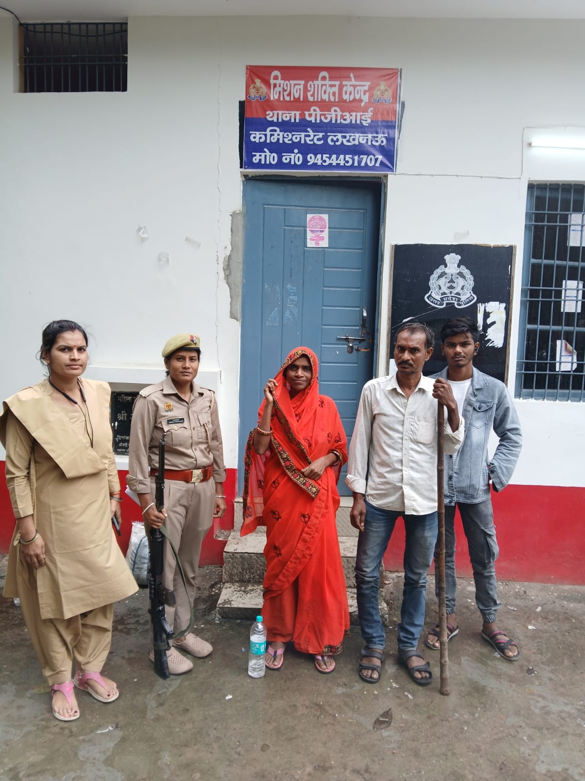 Lucknow: Woman missing for 15 days found in Lucknow; police reunited her with her family.