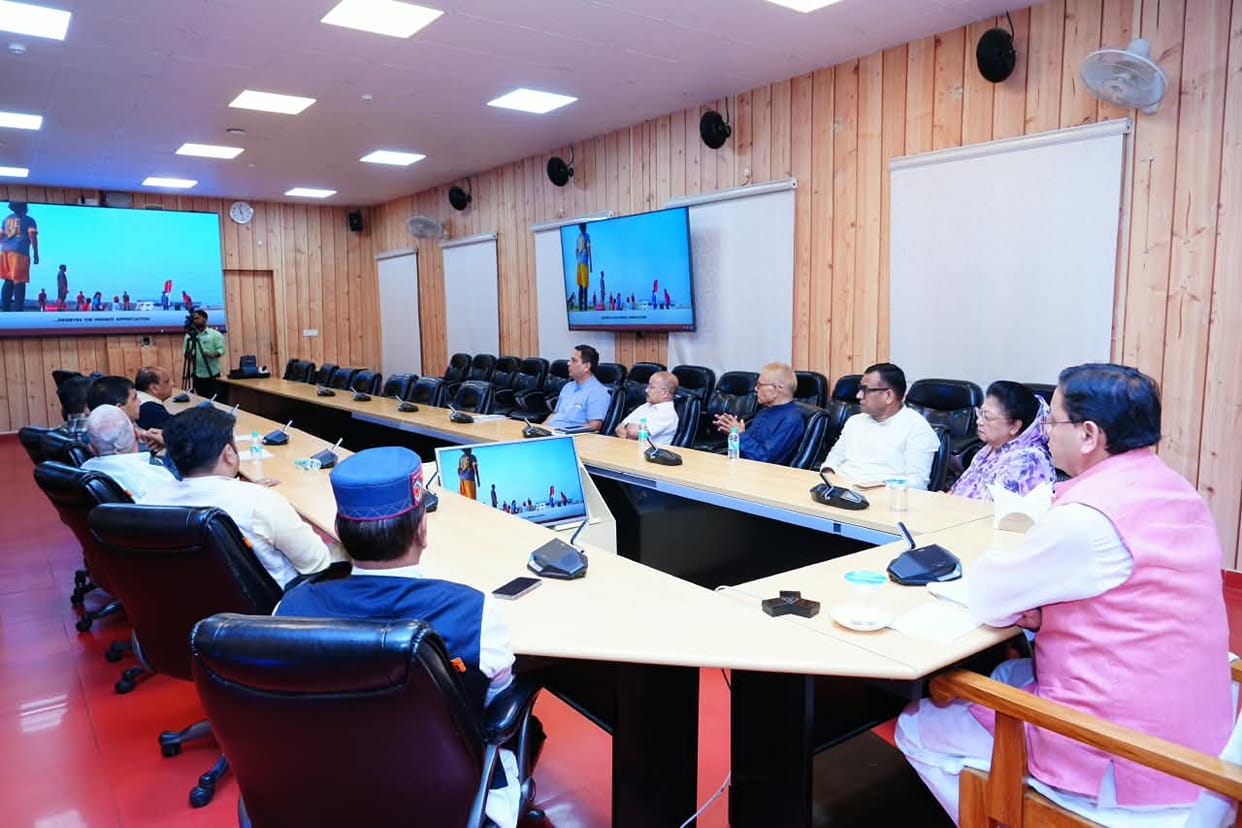 Uttarakhand CM Dhami Hear PM Modi Mann Ki Baat program today In Dehradun