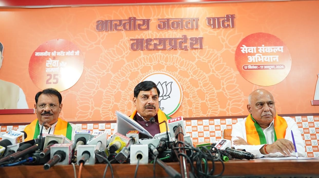 MP: BJP Hits Back at Congress Over SIR Row, CM Mohan Yadav Asks Rahul Gandhi to Apologize