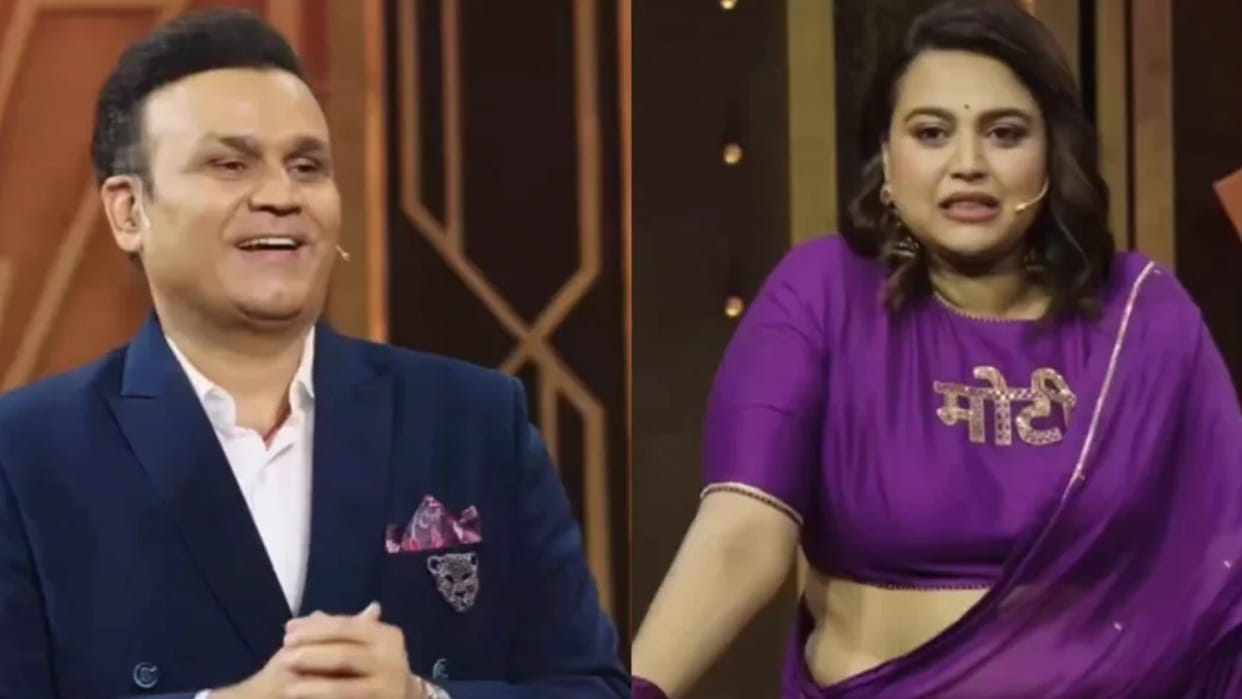 Rise And Fall 2 Swara Bhasker Wearing Moti Name Blouse For Counter Troll For Postpartum Weight