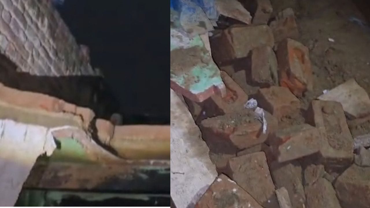 शादी समारोह के दौरान गिरी छत