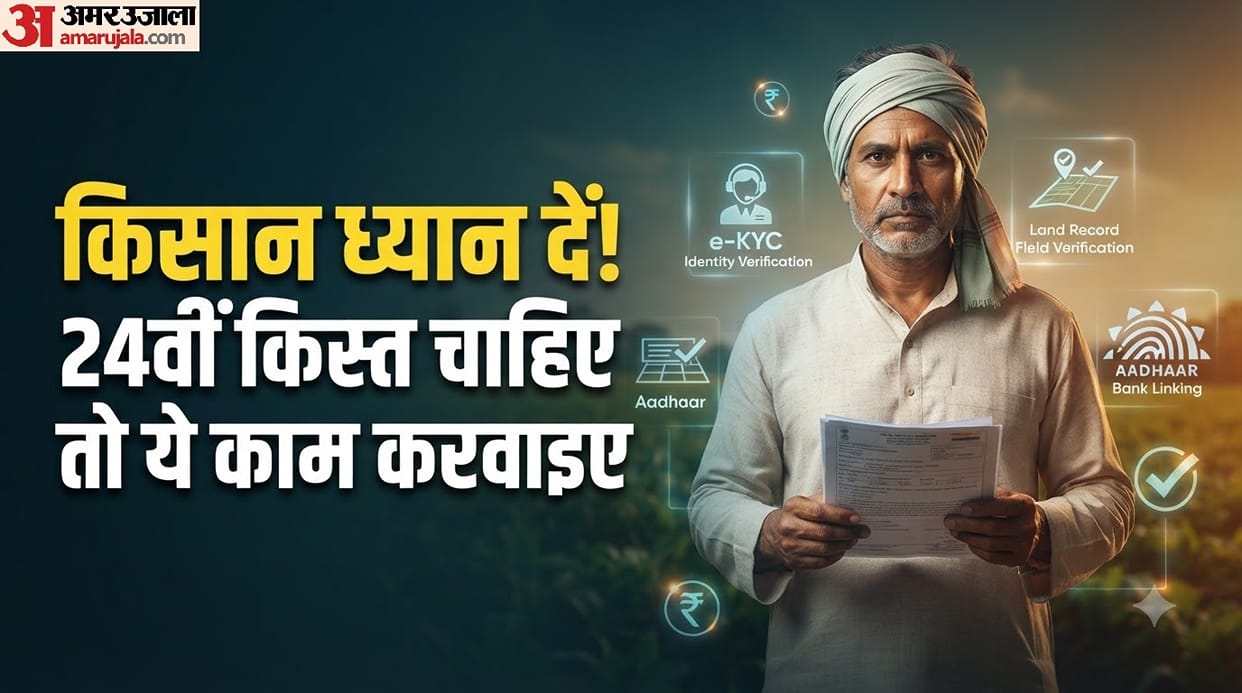 PM Kisan 24th Installment: 3 Things Farmers Must Complete Before the 2000 Payment