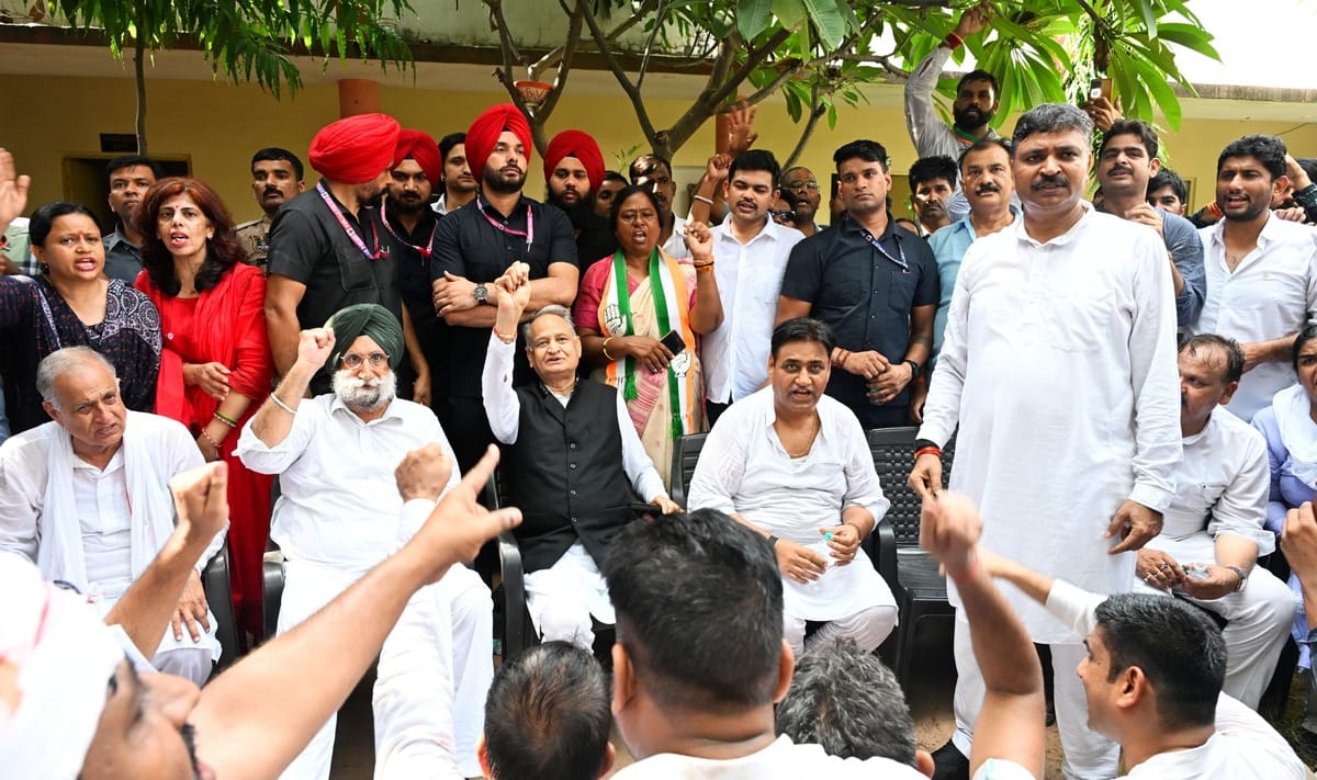 Gehlot: Two Election Commissioners Raised 14 Objections, But Were Ignored