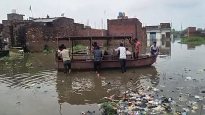 Garra and Khannaut rivers near danger mark in Shahjahanpur