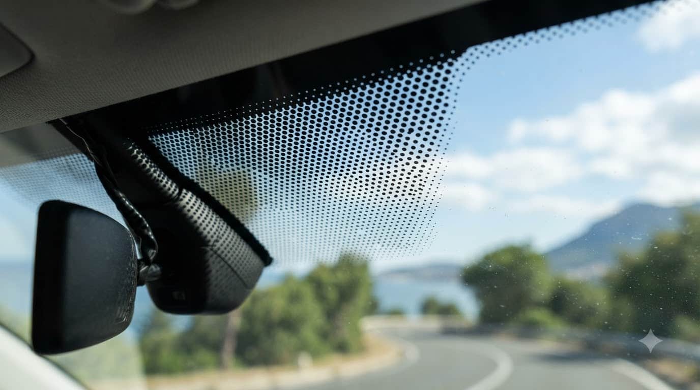 Car Windshield Dots: Why Are These Tiny Black Dots Present?