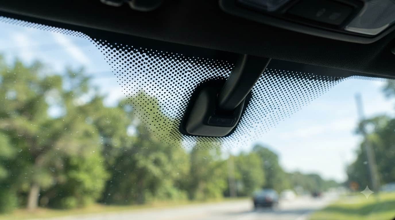 Car Windshield Dots: Why Are These Tiny Black Dots Present?