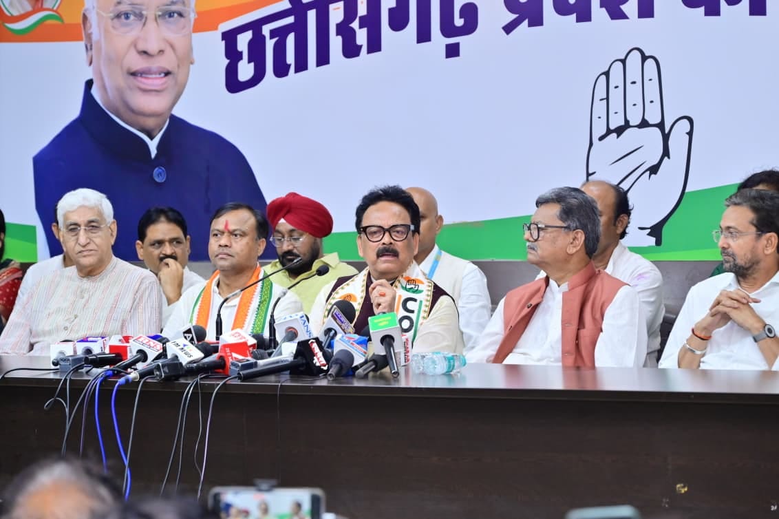 Chhattisgarh Congress peotest against SIR  today