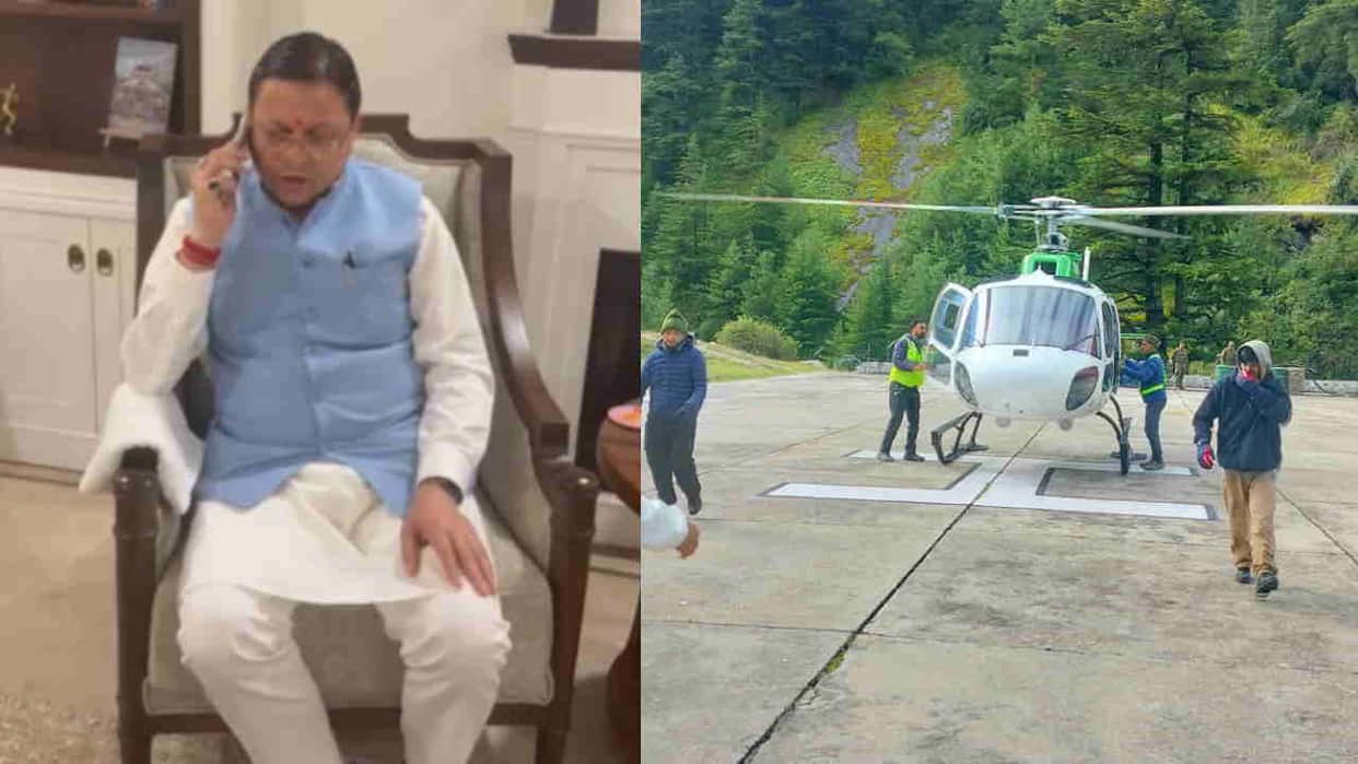 Uttarkashi rescue operation CM Dhami directs safe evacuation of Stranded Trekkers and Porters Uttarakhand