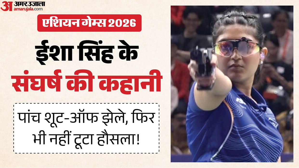 Esha Singh: From Holding a Pistol at Nine to Becoming a World Record Holder and Asian Games Silver Medallist