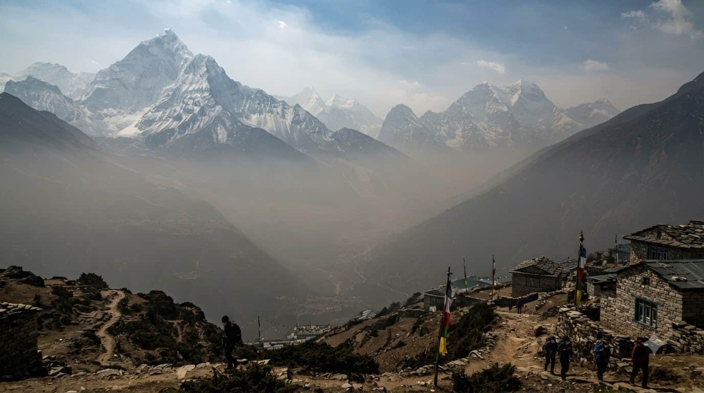 हिमालय की ऊंचाइयों तक पहुंचा प्रदूषण (प्रतीकात्मक तस्वीर)