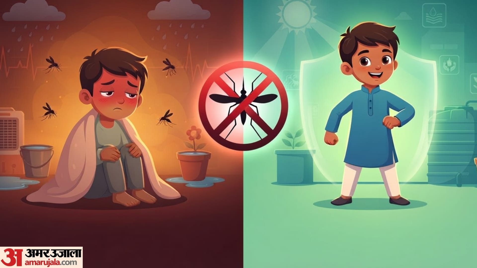 बारिश में बच्चों के लिए 5 हेल्थ रिस्क