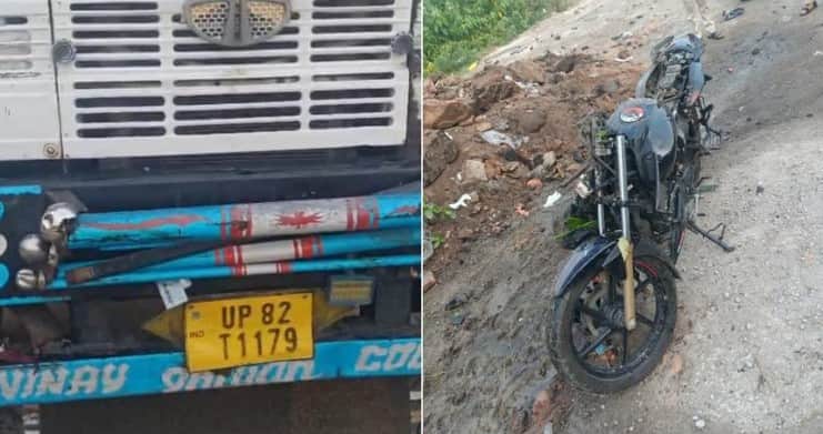 Speeding Truck Crushes Bike Carrying Four Friends in Jaipur, Two Killed