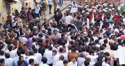 कांग्रेस का प्रदर्शन