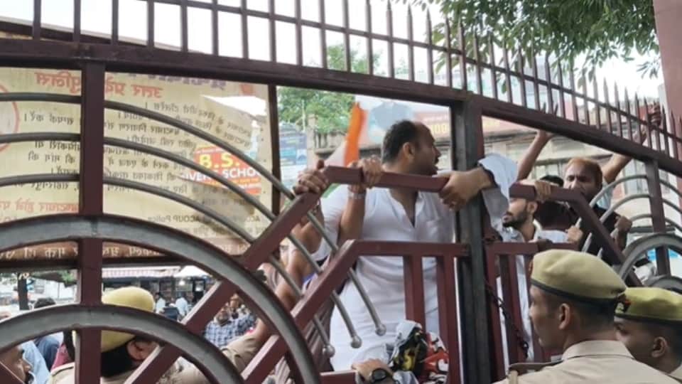 Saharanpur: Uproar Over ‘Vote Chor Gaddi Chhod’ Slogans, Congress City Chief Detained; FIR Against 10