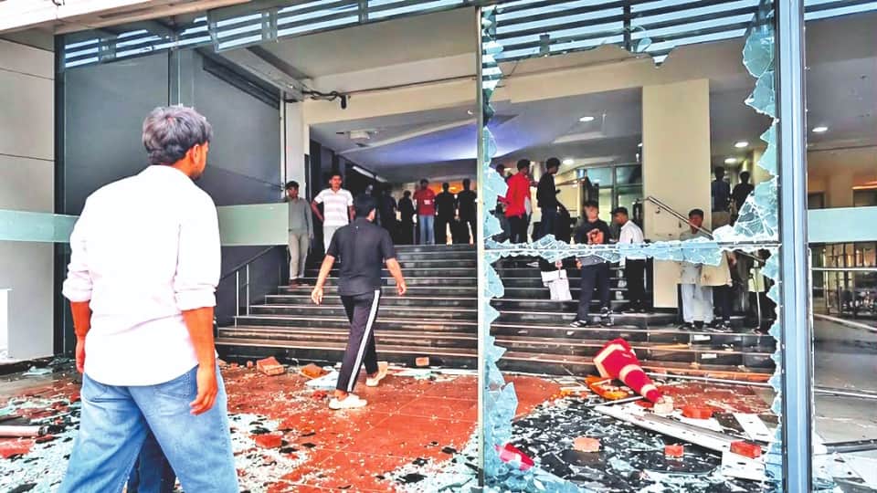 LPU Violence From rumors to arson an anonymous rage gripped LPU for 24 hours Full story